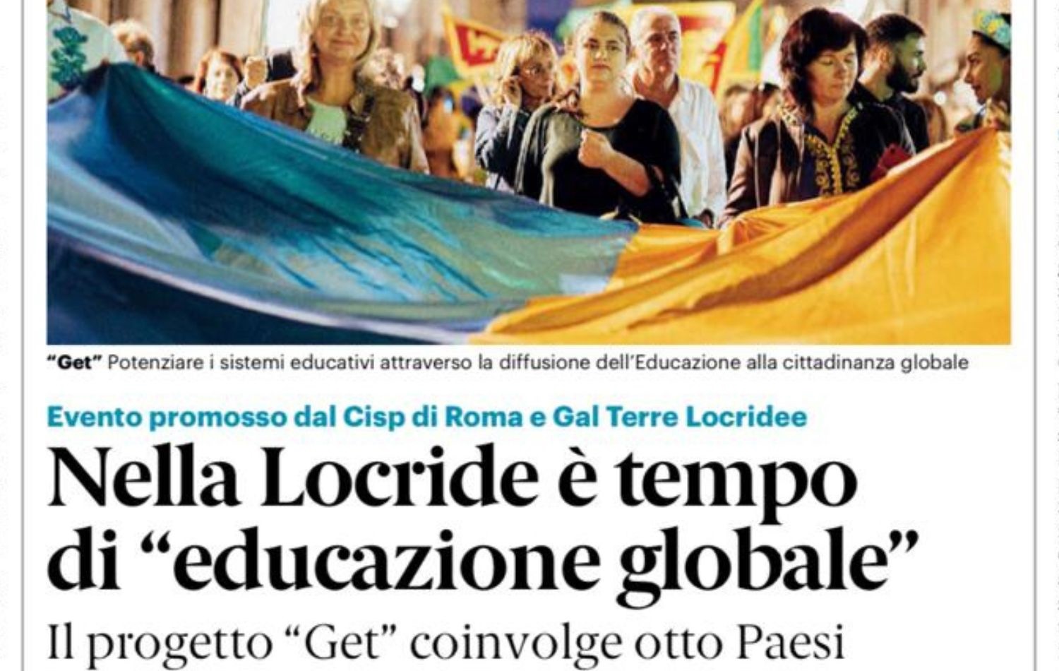 Nella Locride è tempo di "educazione globale" Image 1